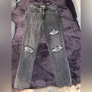 Pacsun Blackwashed Mom Jeans